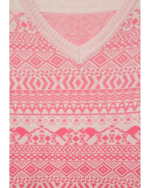 Kangaroos Pink Pullover
