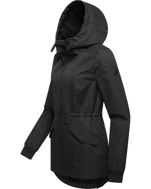 Ragwear Black Funktionsjacke 'Dowey A'