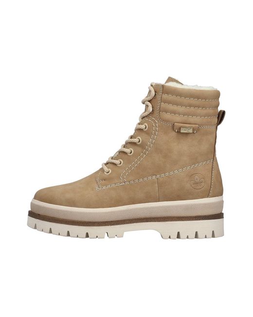 Rieker Natural Schnürstiefelette