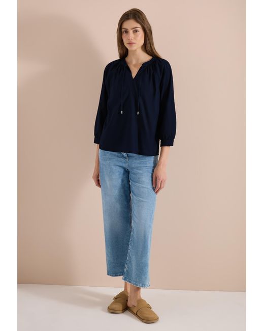 Cecil Blue Bluse