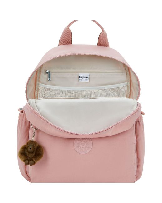 Kipling Pink Rucksack Maisie