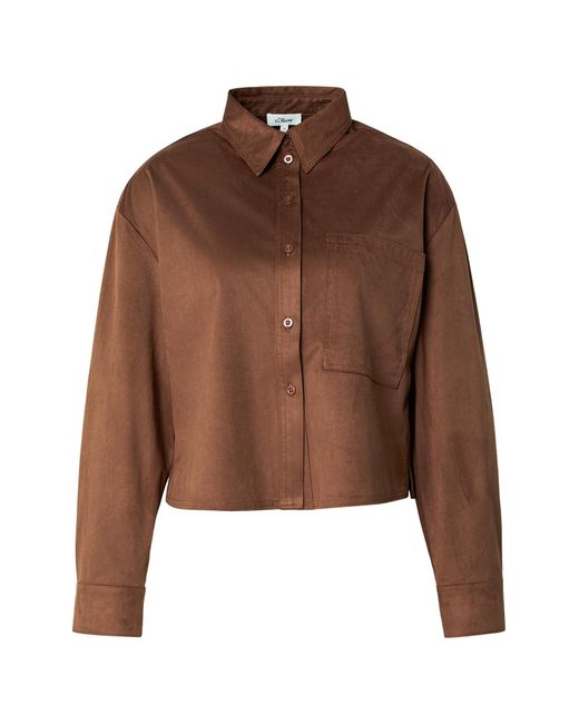 S.oliver Brown Oliver Bluse