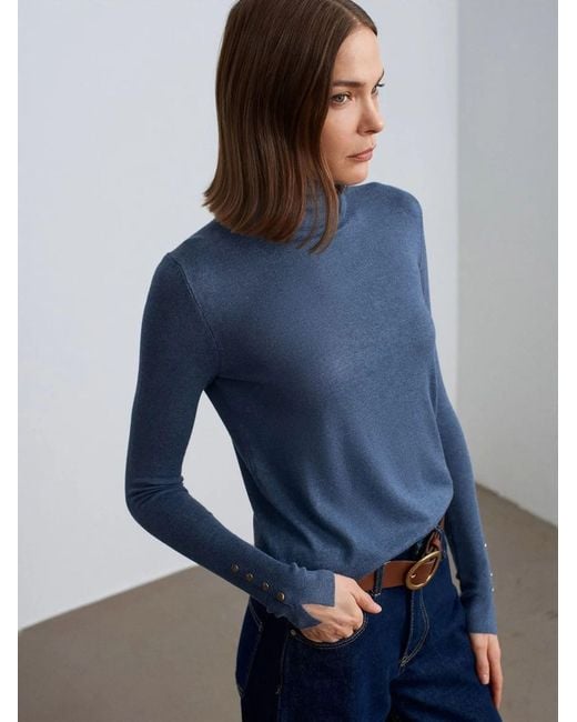 Dilvin Blue Pullover Pullover