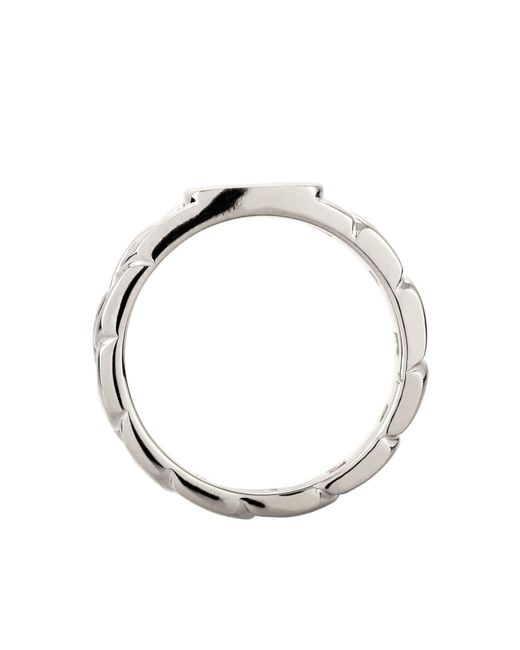 Kuzzoi Ring in White für Herren
