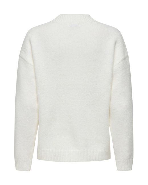 Jdy White Pullover Silja