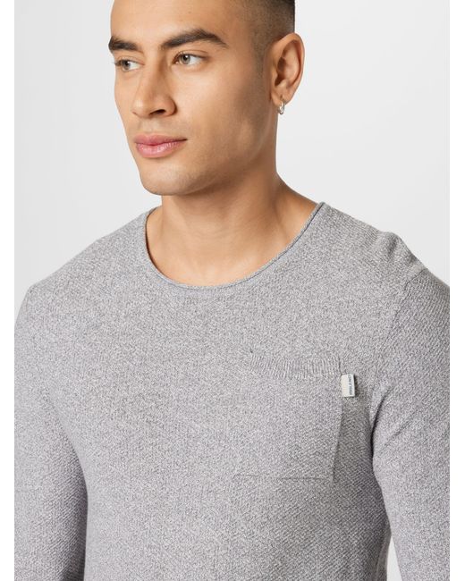 Blend Pullover in Gray für Herren