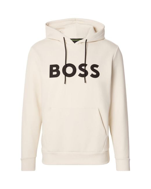 Boss Sweatshirt Soody Zone 10 in White für Herren