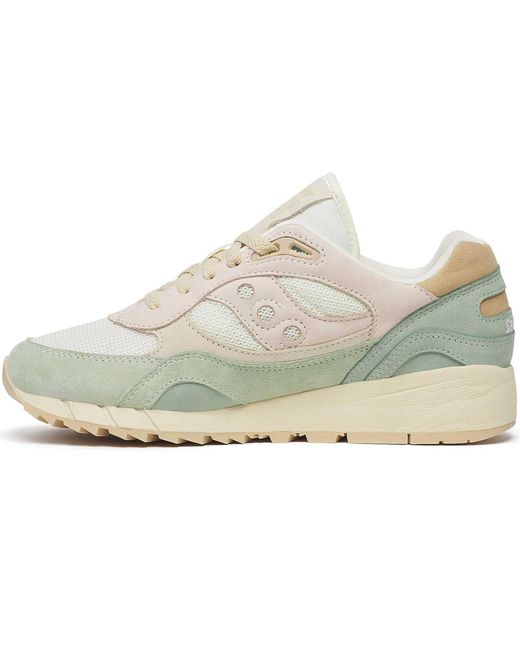 Saucony White Sneaker 'Shadow 6000'