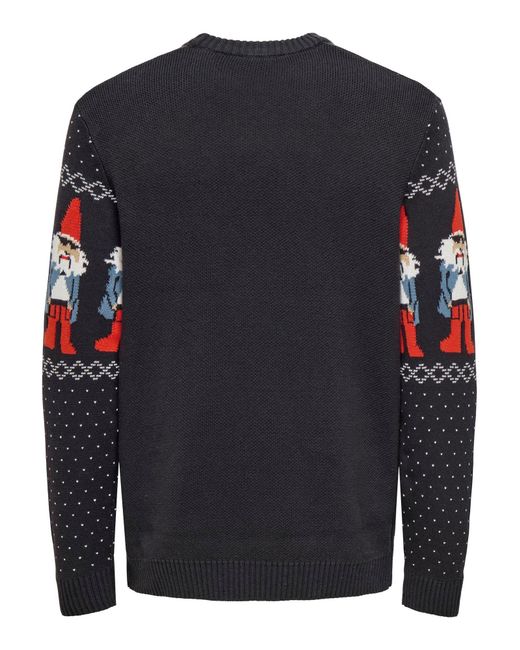 Only & Sons Pullover Onsx-Max in Gray für Herren