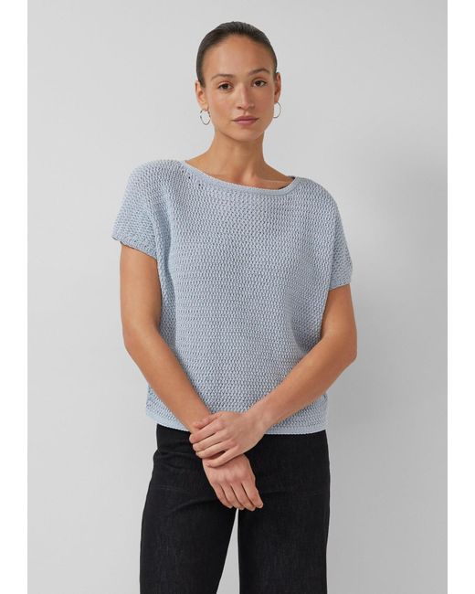S.oliver Blue Strickpullunder