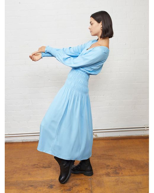 ALIGNE Blue Kleid Etta