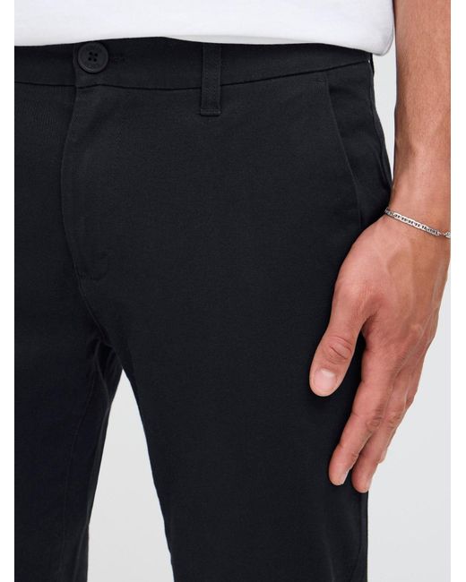 Solid Chinohose Sdchase in Blue für Herren