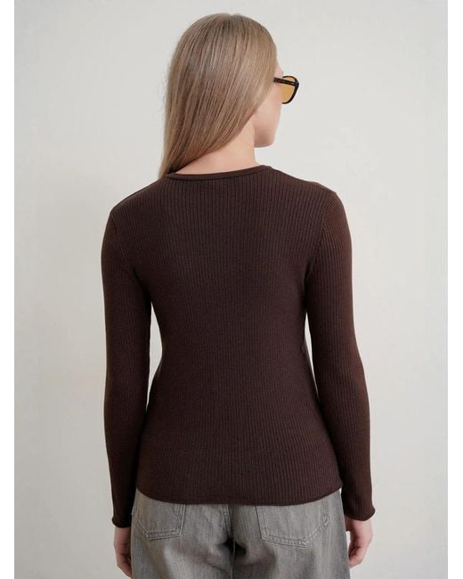 MixRay Brown Pullover