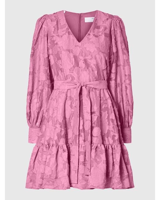 SELECTED Pink Kleid 'Slfcalli-Sadie'
