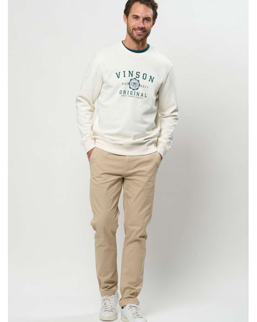 VINSON Pullover Vmtoke in Natural für Herren