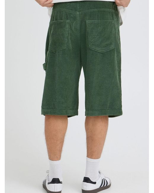 Solid Cord-Bermudas Sdtommy in Green für Herren