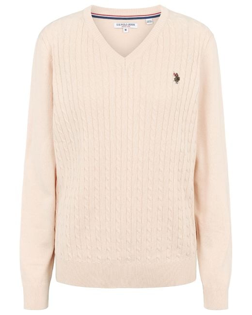 U.S. POLO ASSN. Natural Pullover 'Bell'
