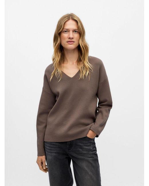 Object Brown Pullover Objreynard
