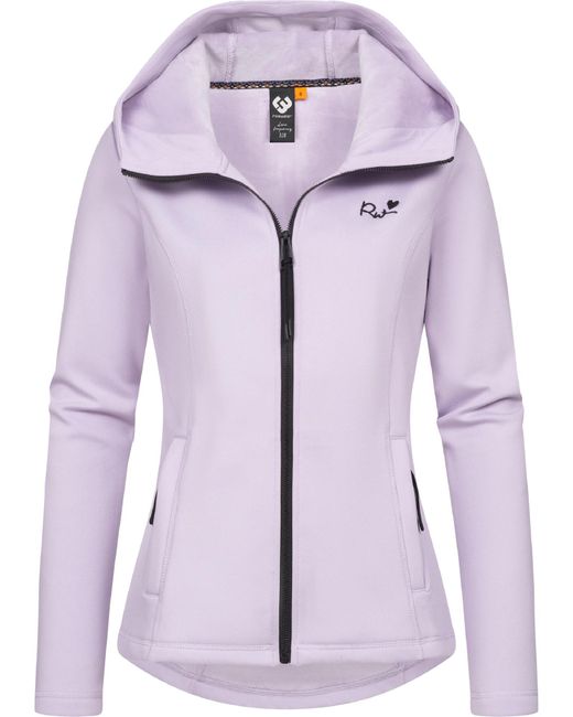 Ragwear Purple Übergangsjacke Lyshka'