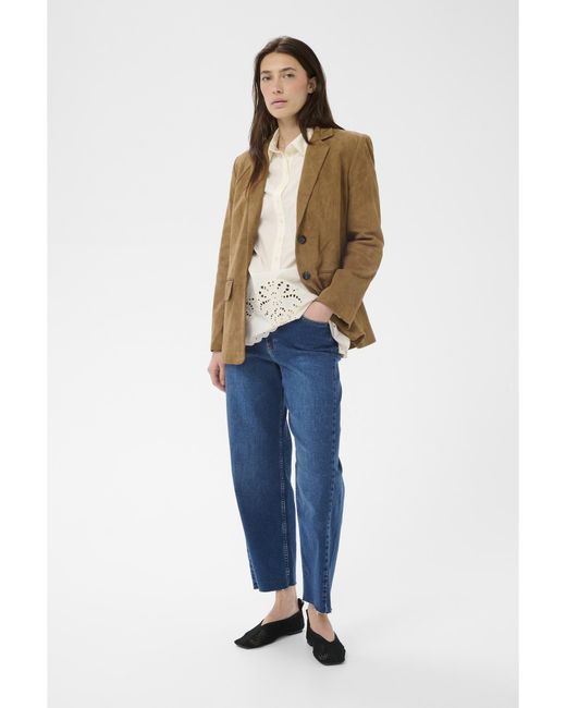 Part Two Brown Blazer