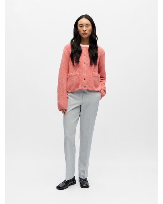 Object Pink Strickjacke Objsaggia