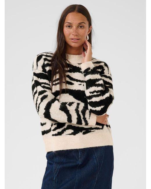 Kaffe Black Pullover Sandra
