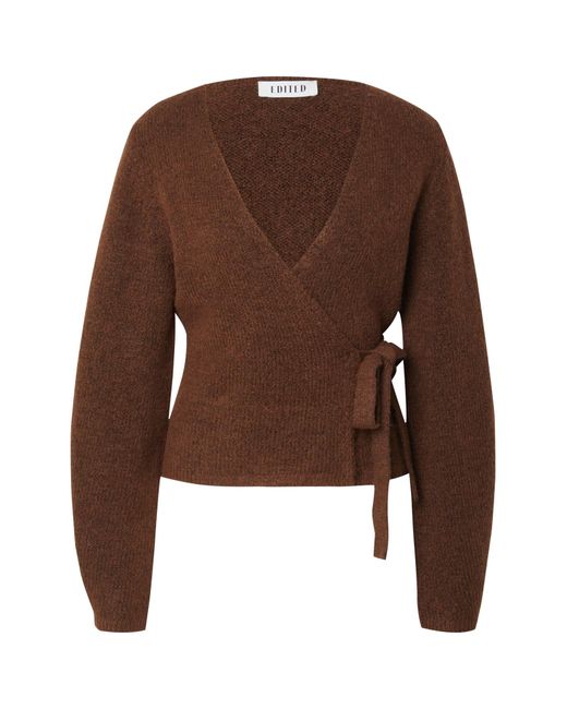EDITED Brown Pullover Lilou Wool
