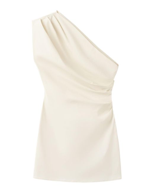 Mango White Kleid Knoty