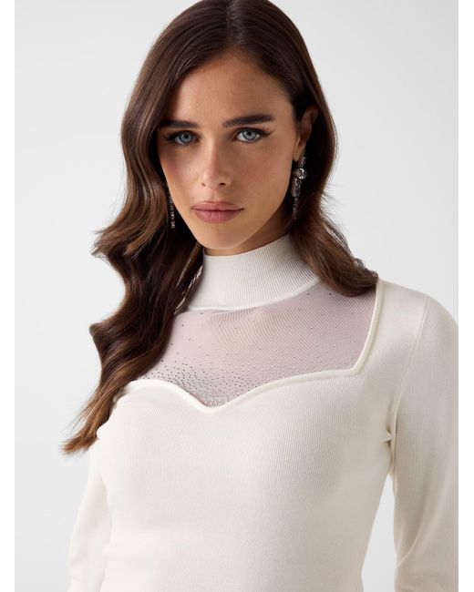 Guess White Pullover