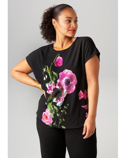 Aniston PLUS Black Bluse