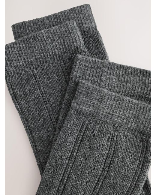 Next Gray Socken