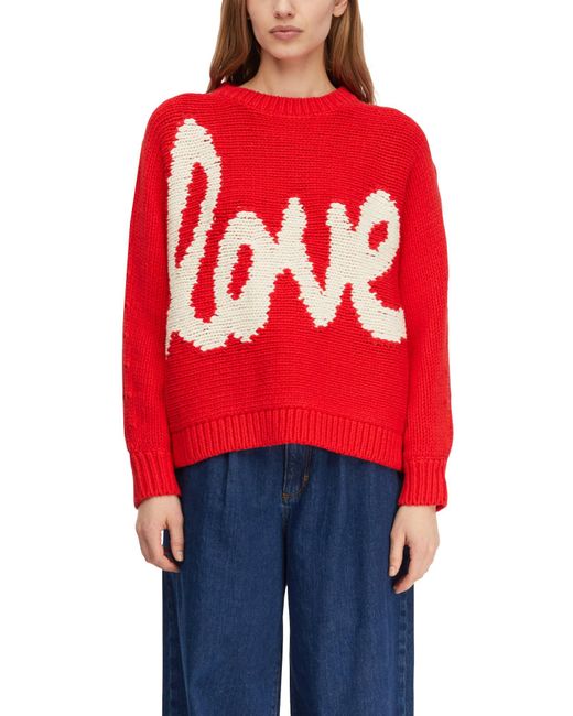 Comma, Red Strickpullover