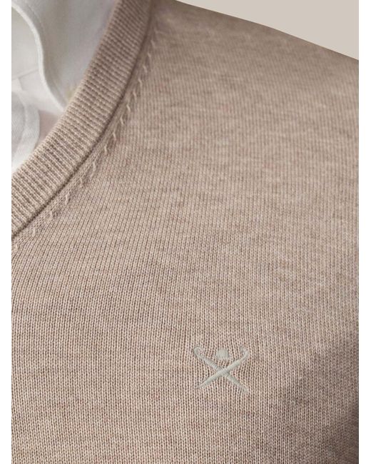 Hackett Pullover Ess in Natural für Herren