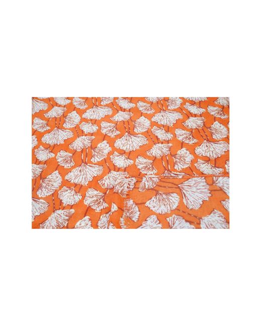 HARPA Orange Schal Clover