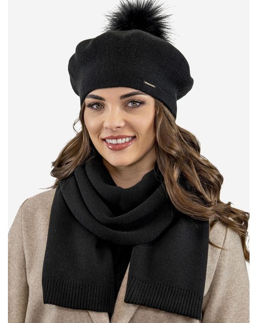 Vivience Black Mütze 7035