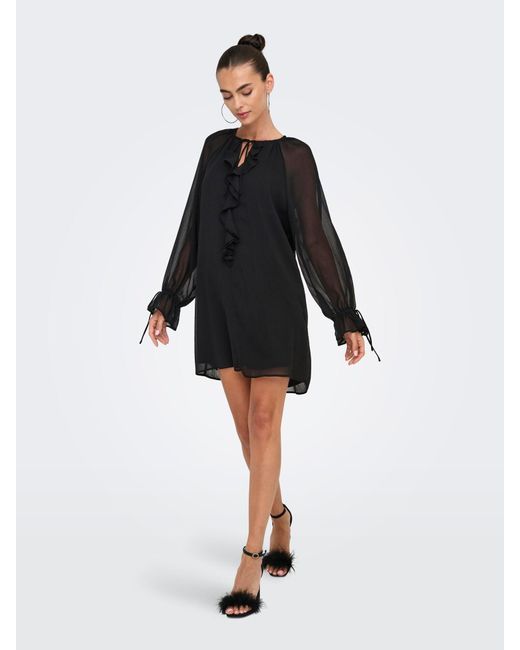 Only Petite Black Kleid Onlallis