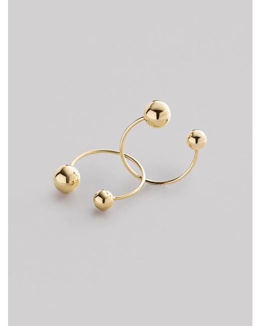REYTEL Metallic Ohrringe Bubble