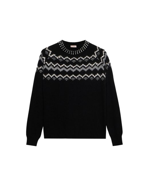 Oltre Black Pullover