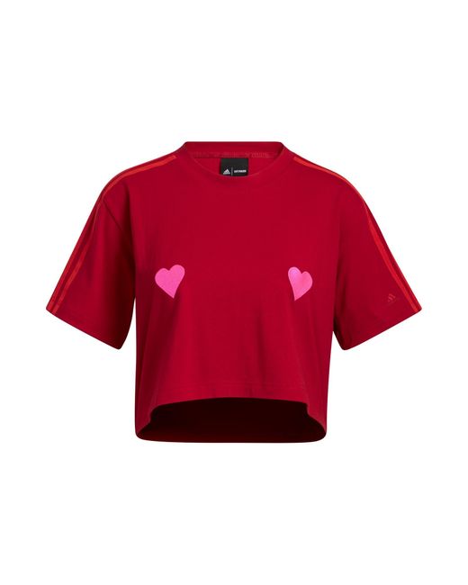 Adidas Originals Red Shirt 'ivp'