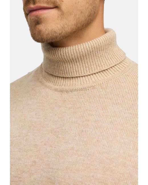INDICODE Pullover Inmargous in Natural für Herren