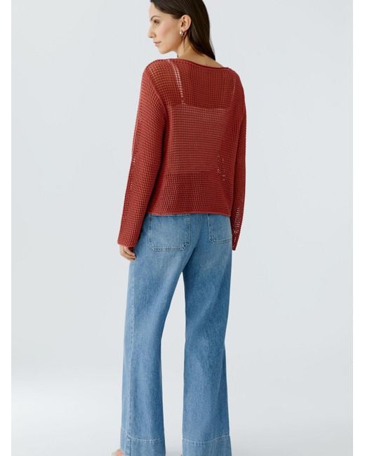 Ouí Red Pullover