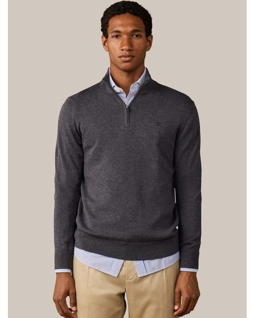 Hackett Pullover Ess in Blue für Herren