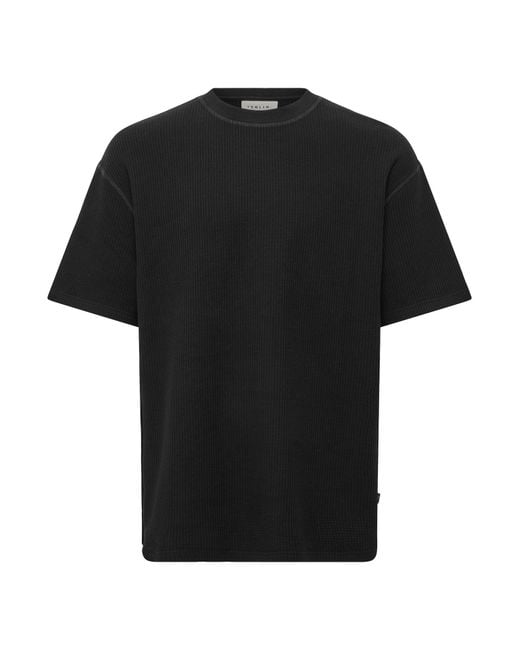 Solid Shirt Sddanton Waffle in Black für Herren