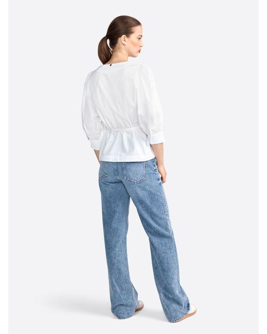 Rich & Royal White Bluse