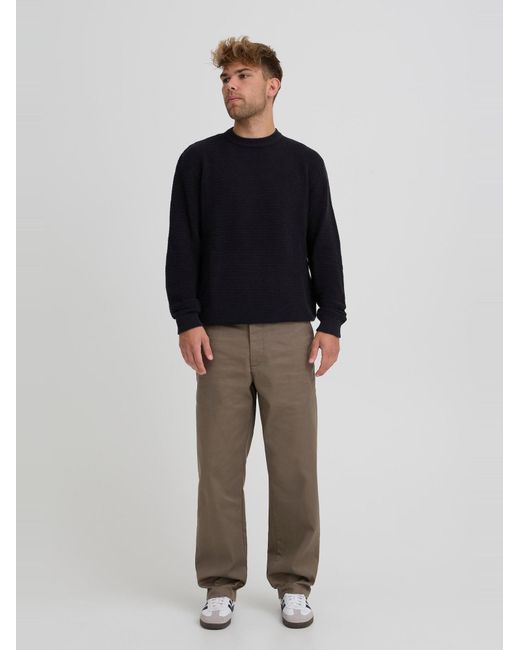 Solid Pullover Valencia in Blue für Herren
