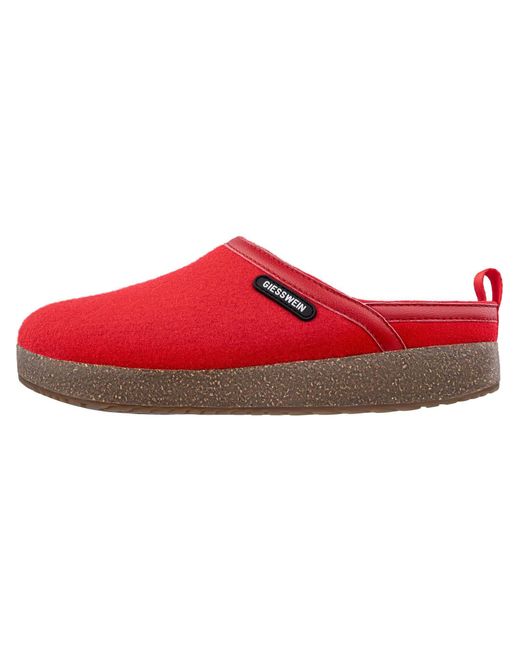 Giesswein Red Clogs