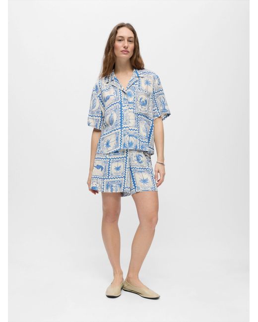 Object Blue Bluse Objvima