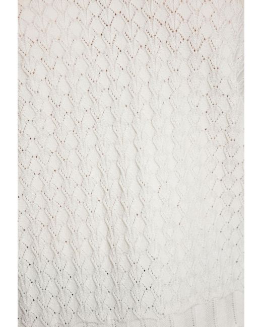 SIDONA White Pullover
