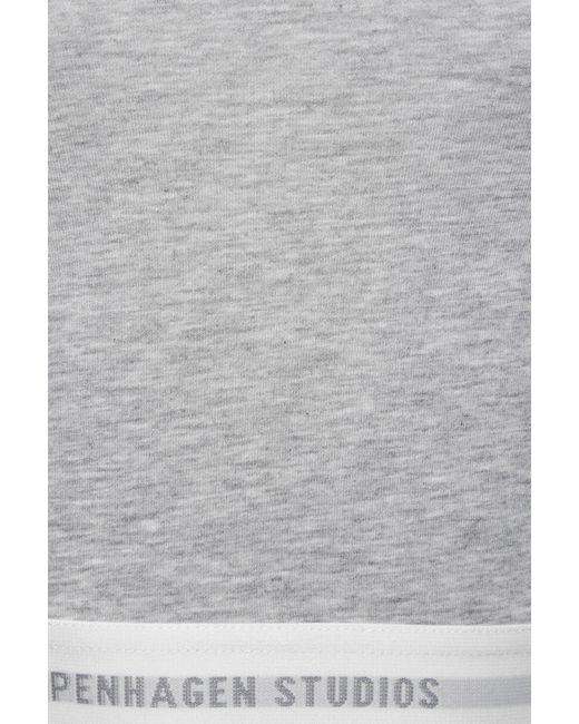 COPENHAGEN Gray Top