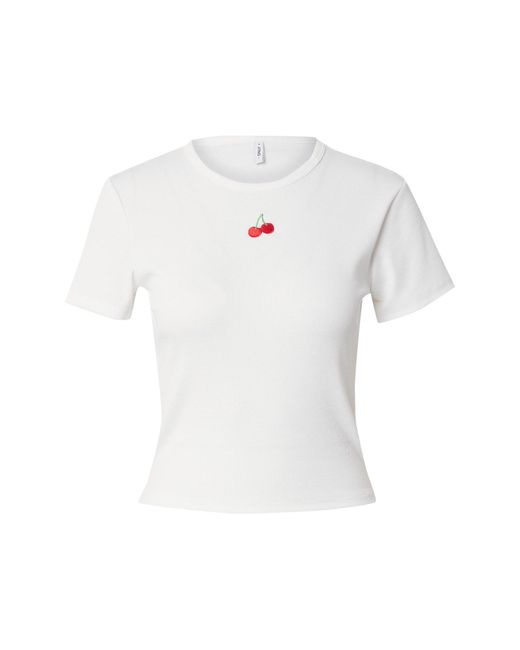 ONLY White T-Shirt 'Onldaniella'